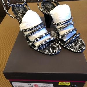 Vince Camino exotic dotted 3inch heels. Only wore them one time to a wedding.